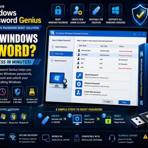 iSunshare Windows Password Genius