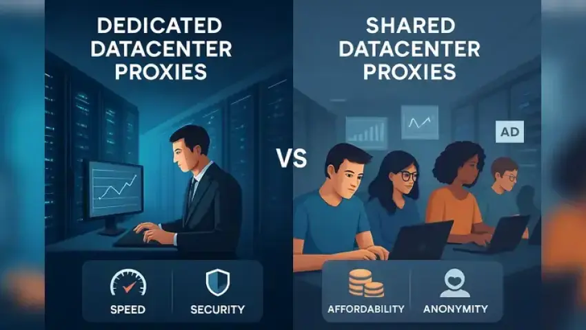 Dedicated vs Shared Datacenter Proxies: How to Choose the Best Option